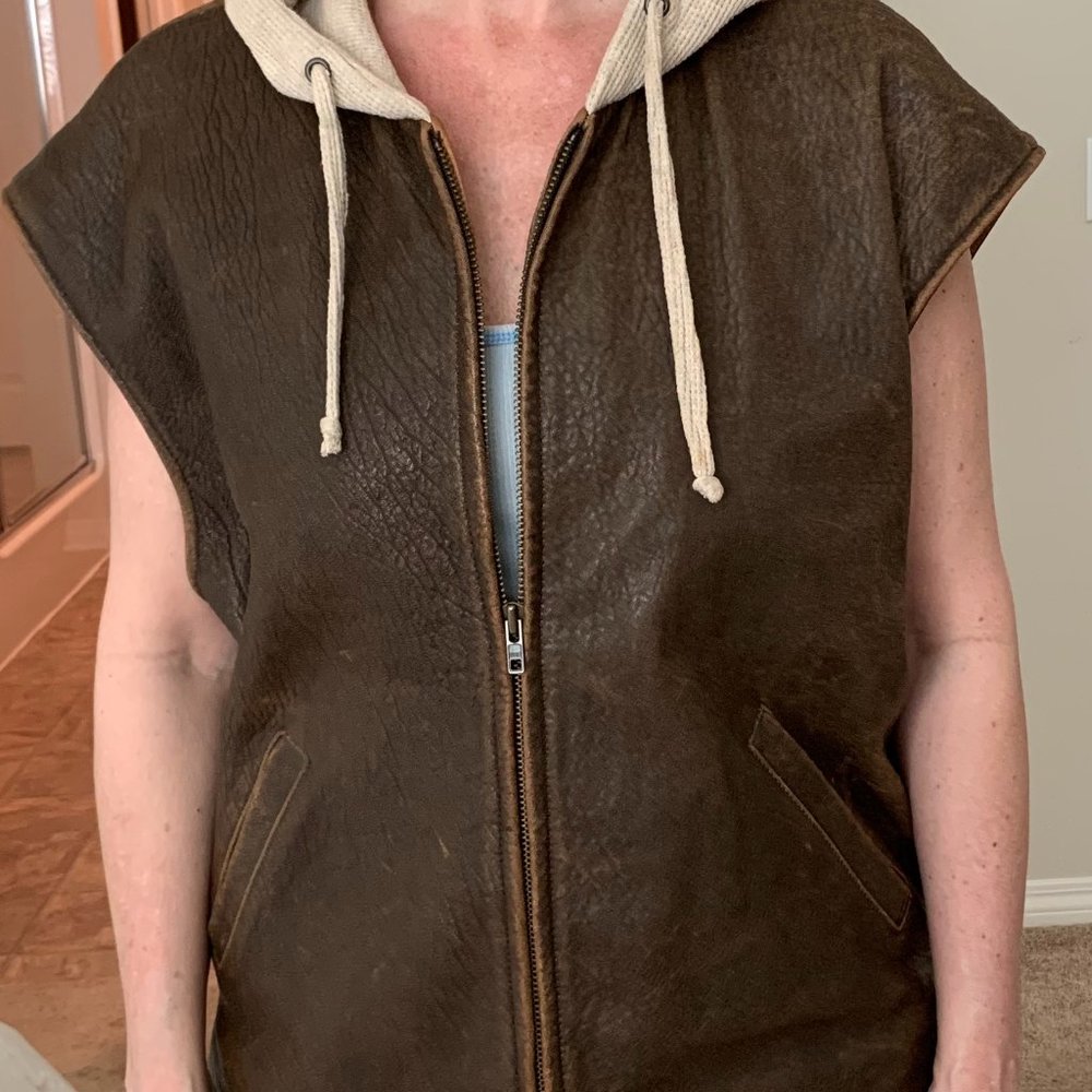 Vintage Leather Vest